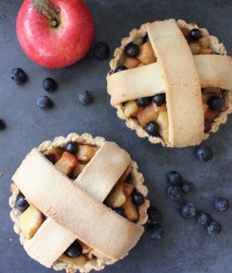 Gluten-Free Apple & Blueberry Pie