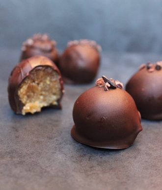 Caramel Chocolate Truffles