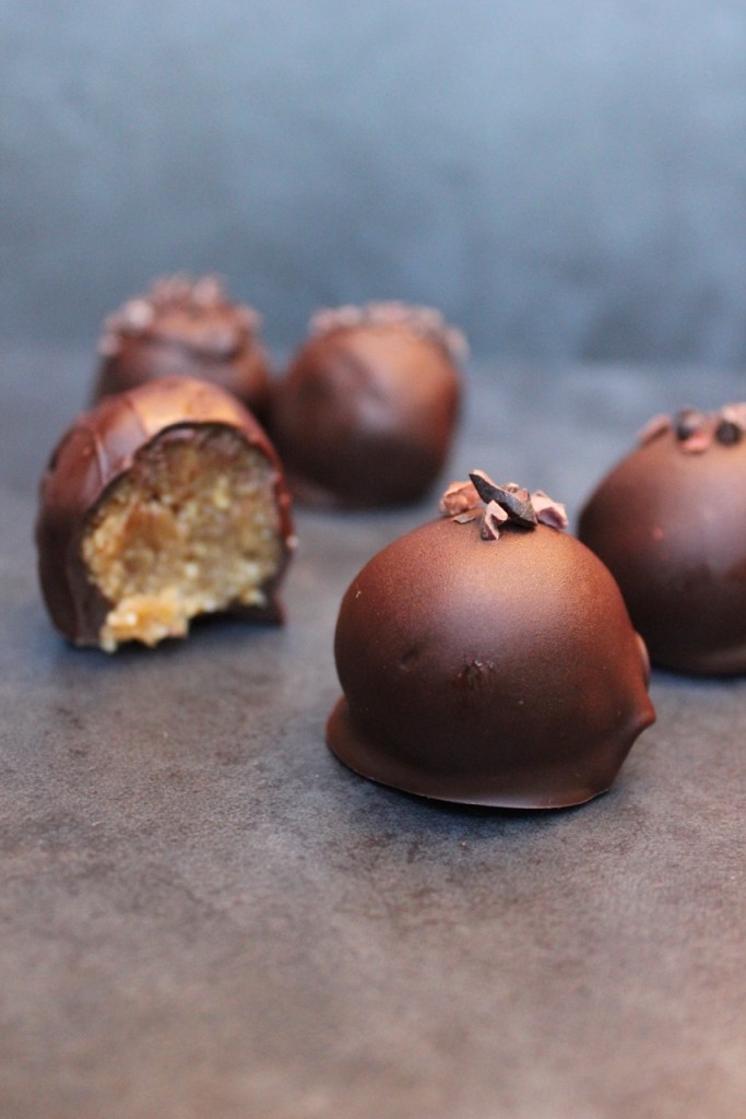 Caramel Chocolate Truffles