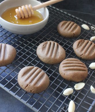 Teff Peanut Butter Cookies, Gluten-Free