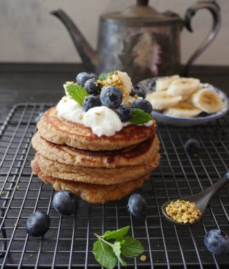 Gluten-free Almond & Coconut Pancakes