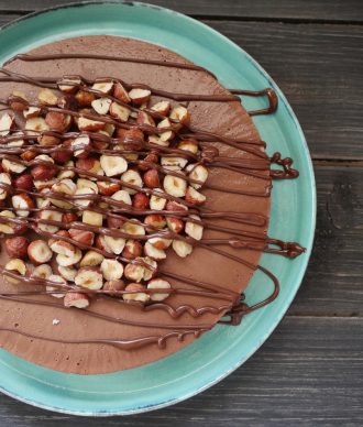 Raw Nutella Cake