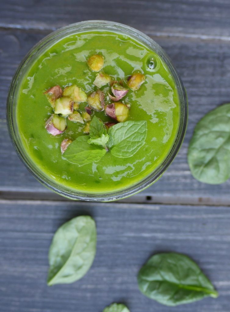 Kale & Mango Green Tea Smoothie