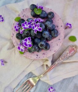 Raw Cheesecake with Berries