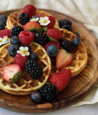 healthy gluten-free waffles
