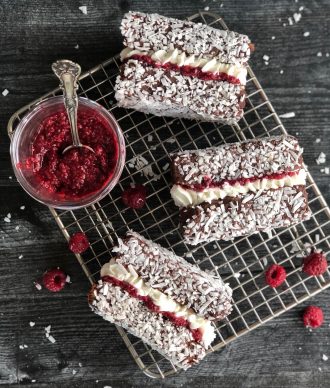gluten free lamingtons