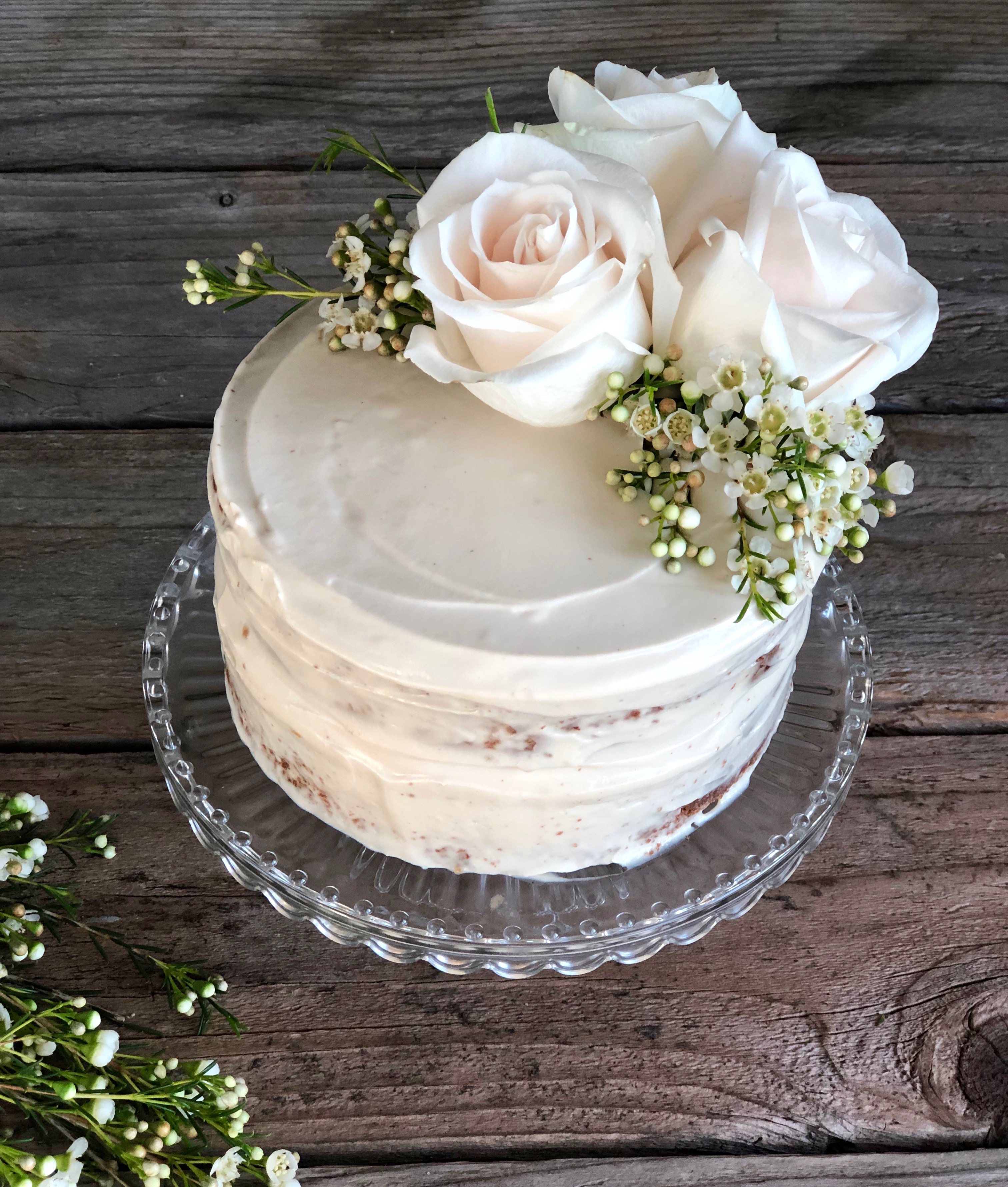 gluten-free lemon poppy seed cake