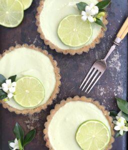 Vegan Lime Avocado Tart