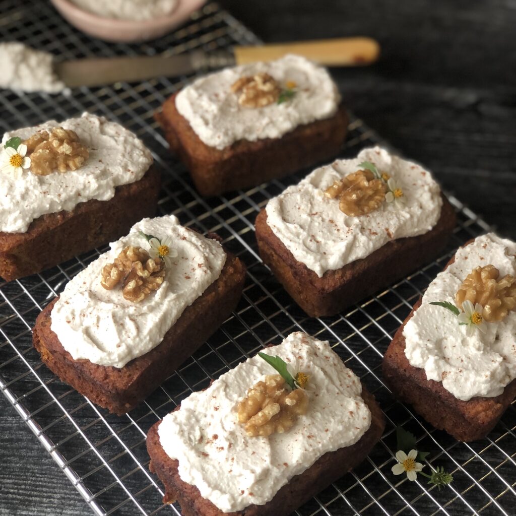 carrot and walnut cake